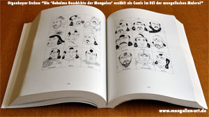 mongolisches Comic-Buch
